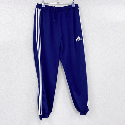 adidas　アディダス　トラックパンツ/ジャージ　パフォーマンスロゴ　青　ブルー　