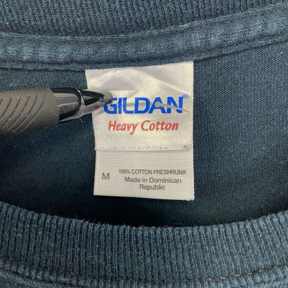 古着 used　GILDAN　ギルダン　半袖合唱隊Tシャツ　マンスフィールド ハイ スクール クワイア　黒　レトロ　Mサイズ