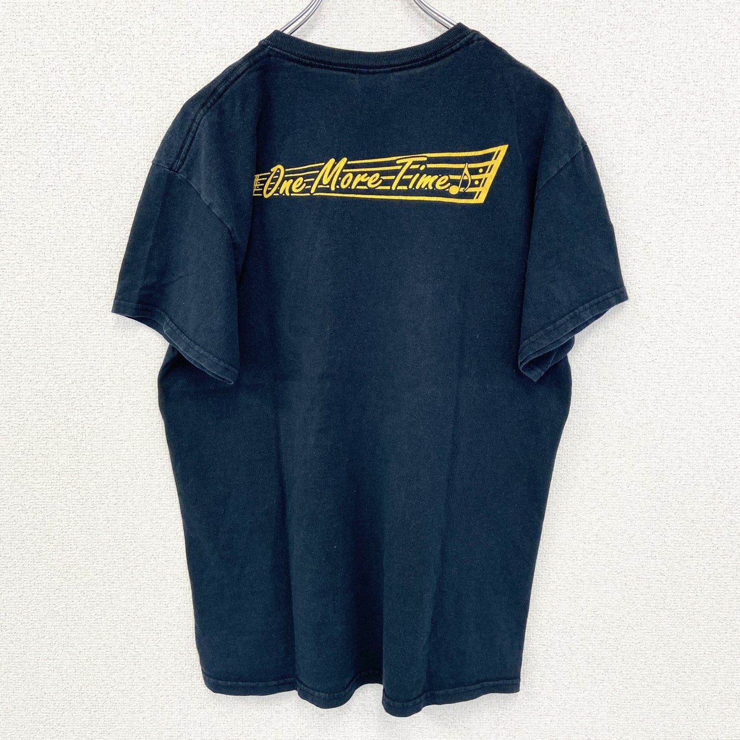 古着 used　GILDAN　ギルダン　半袖合唱隊Tシャツ　マンスフィールド ハイ スクール クワイア　黒　レトロ　Mサイズ