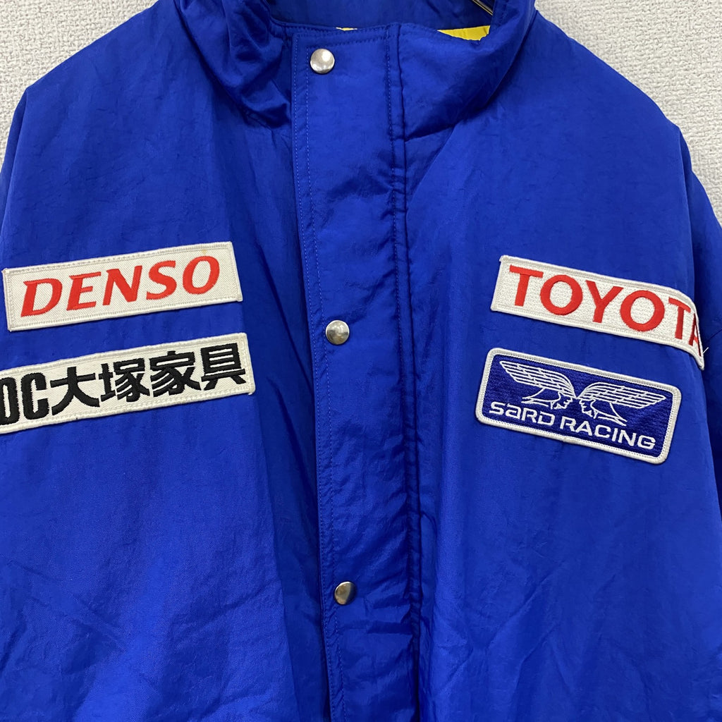 SARD　サード　TOYOTA　レーシングジャケット　中綿ジャケット　青　ブルー　LLサイズ