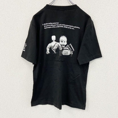 Disney RESORT　半袖プリントTシャツ　TOY STORY　シド・フィリップス　黒　ブラック　Mサイズ