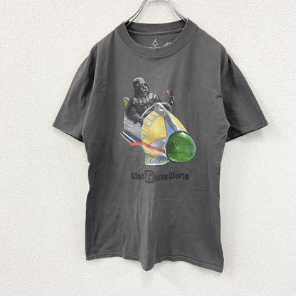 Disney land　Hanes　半袖プリントTシャツ　STAR WARS　スターウオーズ　ダークグレー　XLサイズ