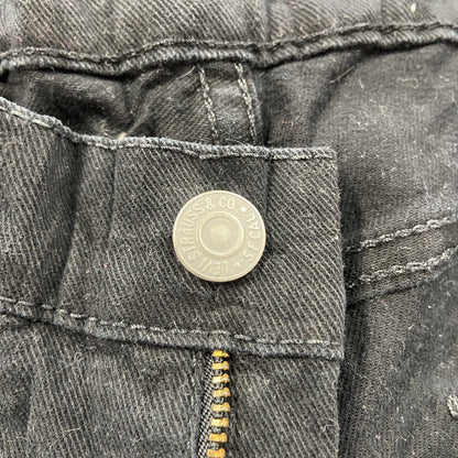 Levi’ｓ　リーバイス　514　デニムパンツ/ジーンズ　ジップフライ　黒　ブラック　W34サイズ