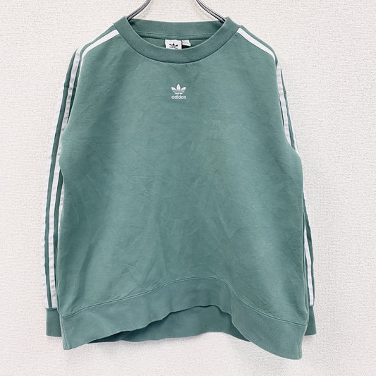 adidas　アディダス　スウェット/トレーナー　緑　グリーン　Lサイズ