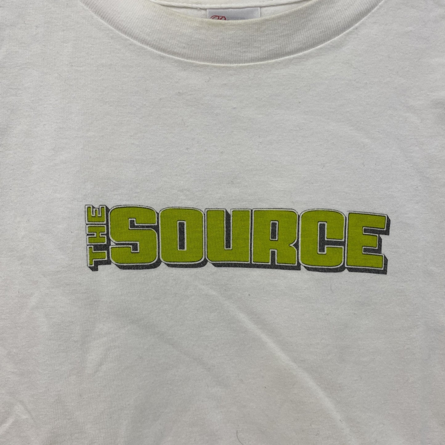 Printstar　THE SOURCE　半袖Tシャツ　ラップT　白　ホワイト　Lサイズ
