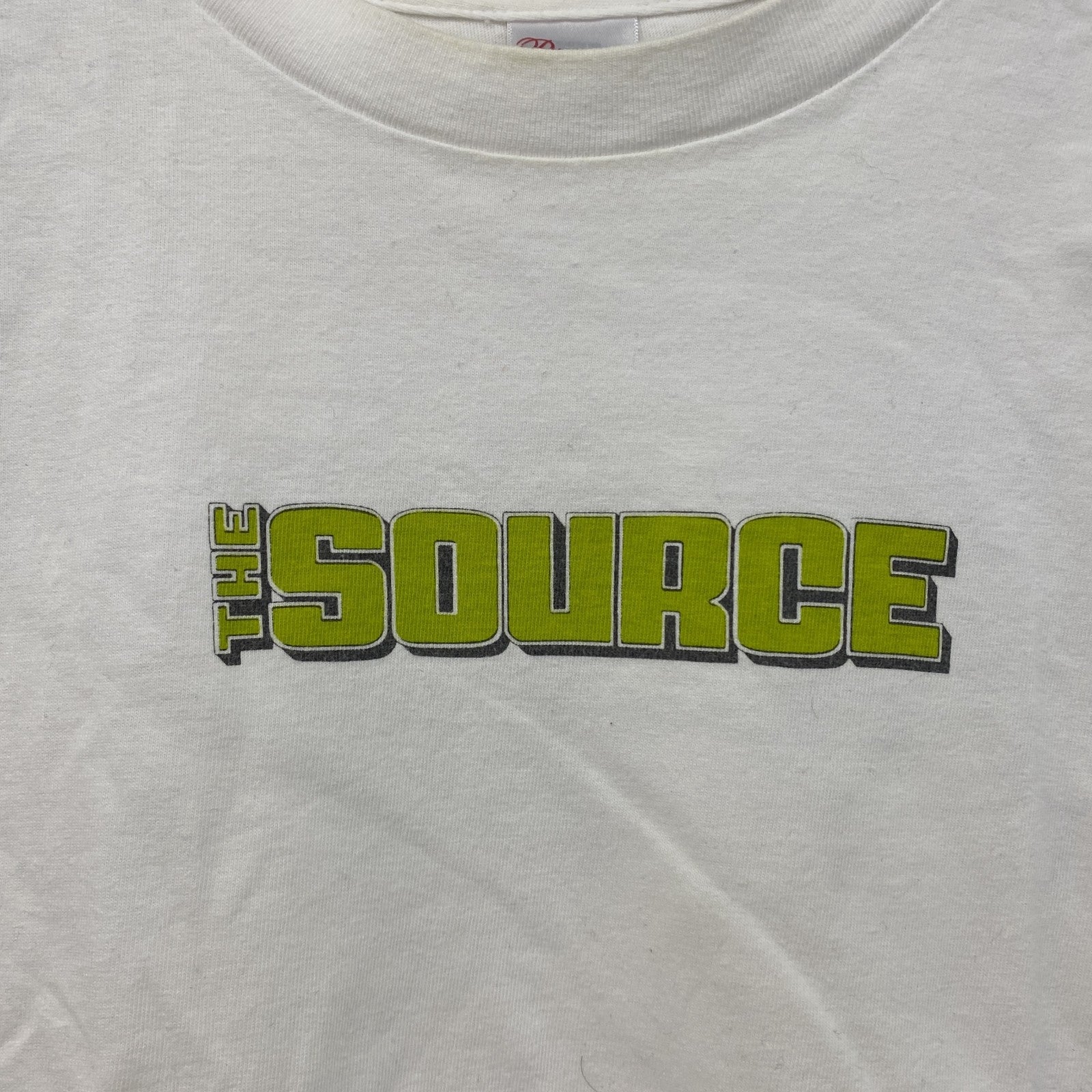 Printstar　THE SOURCE　半袖Tシャツ　ラップT　白　ホワイト　Lサイズ