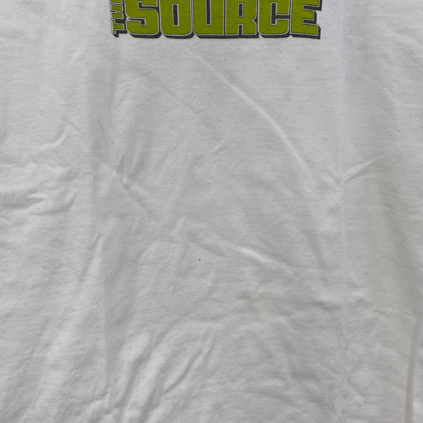 Printstar　THE SOURCE　半袖Tシャツ　ラップT　白　ホワイト　Lサイズ