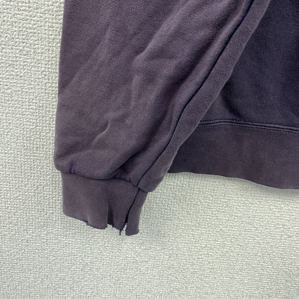 United Athle　スウェット/トレーナー　ダメージ加工　紫　パープル　Lサイズ