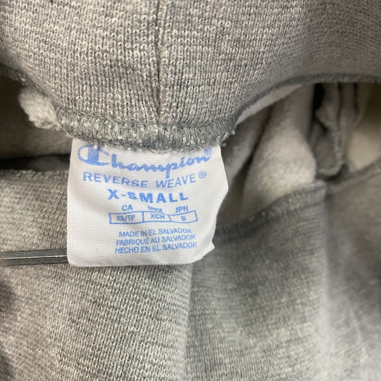 Champion　チャンピオン　リバースウィーブ　スウェットパンツ　灰色　グレー　XSサイズ