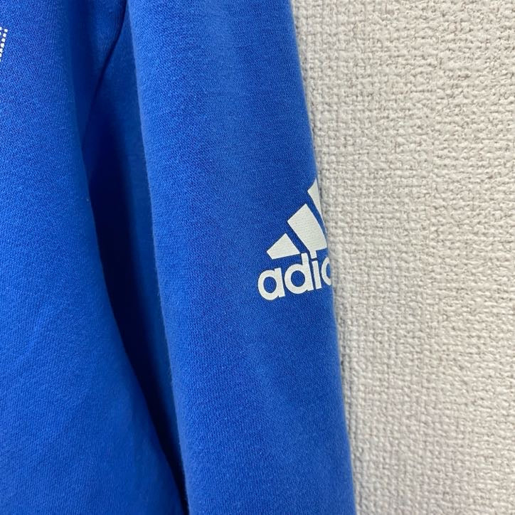 adidas　アディダス　スウェット/トレーナー　青　ブルー　XLサイズ