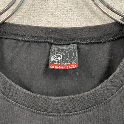 Quiksilver　クイックシルバー　半袖プリントTシャツ　黒　ブラック　XLサイズ　