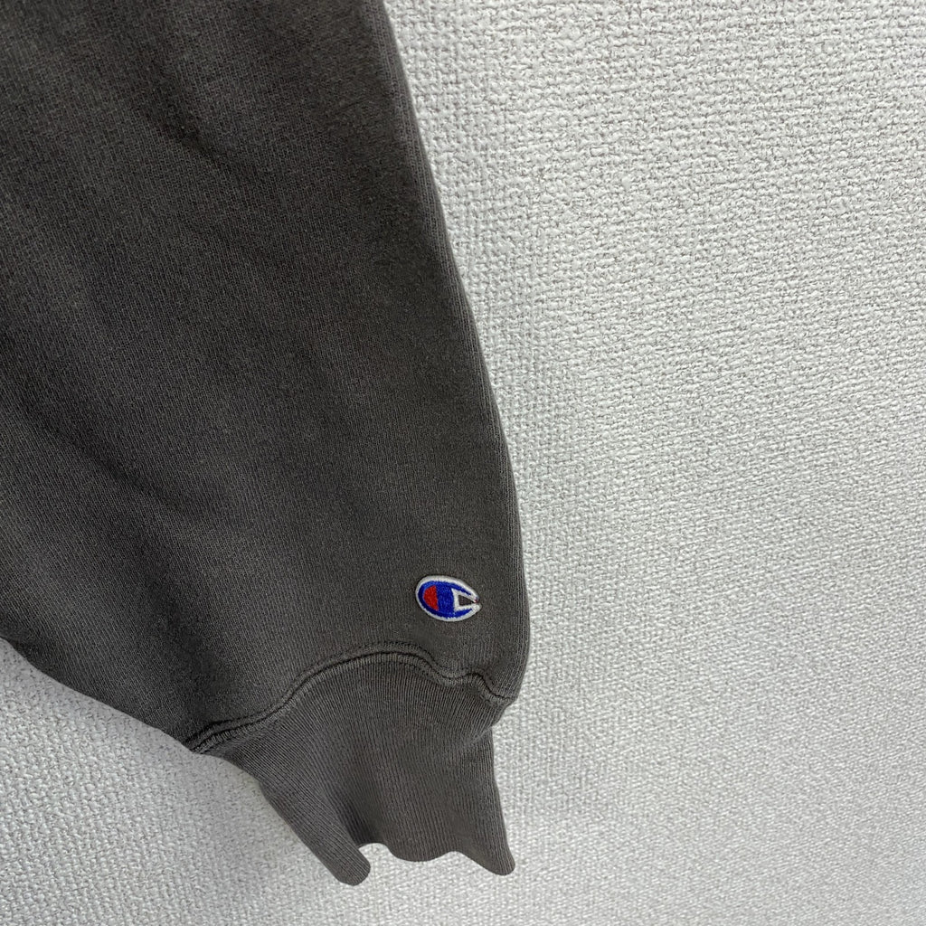 90s　Champion　チャンピオン　リバースウィーブ　スウェット/トレーナー　刺繍タグ　ダークグレー　XLサイズ