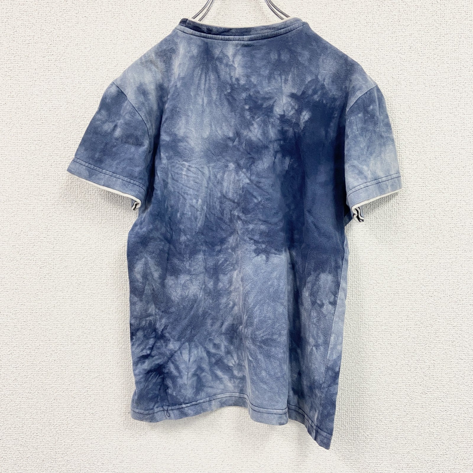 here there　半袖プリントTシャツ　青　ブルー　158/164