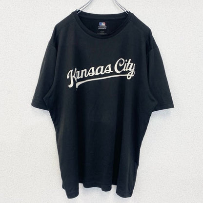 古着　used　GENUINE MERCHANDISE　ジェニュイン マーチャンダイズ　半袖プリントTシャツ　カンザスシティ　黒