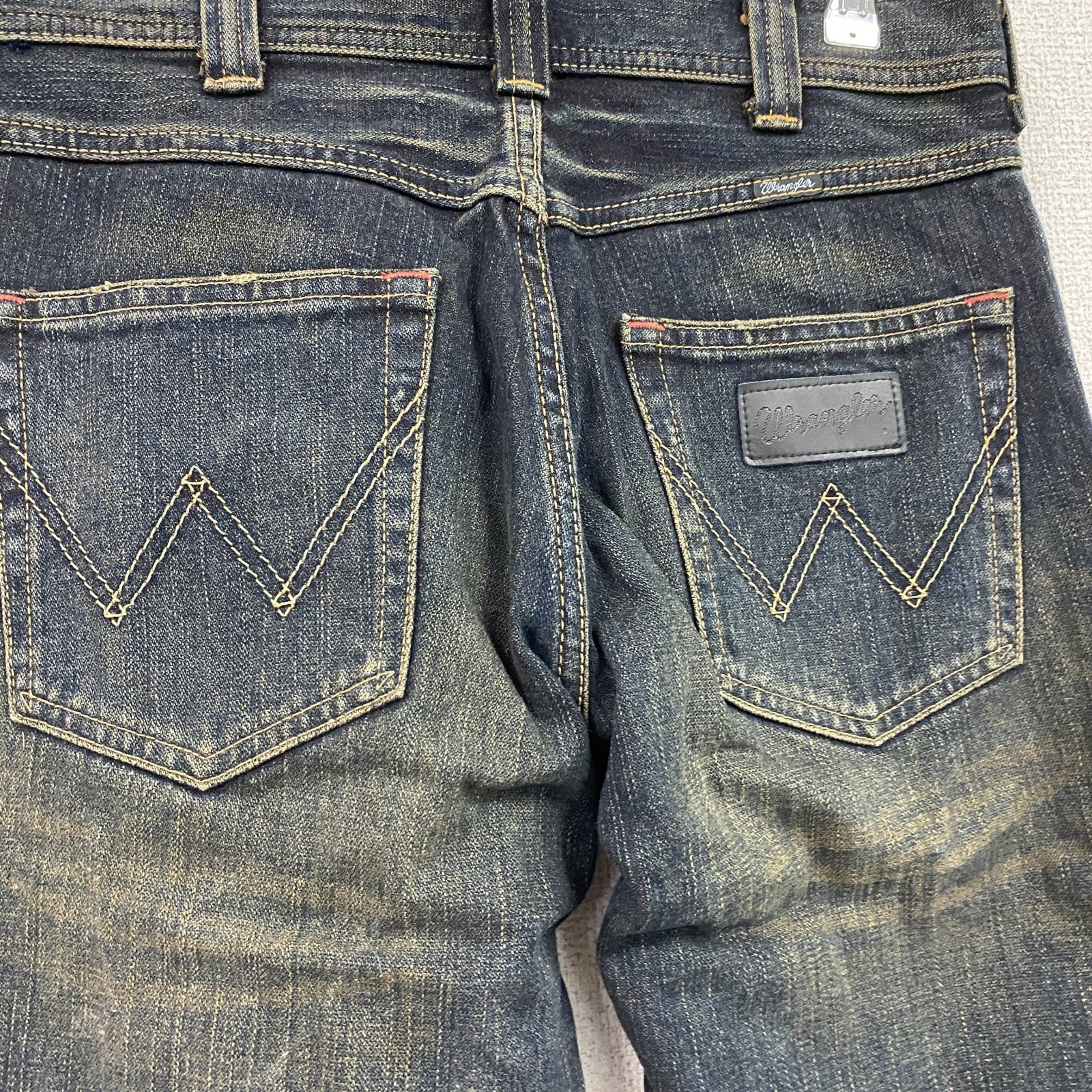 Wrangler　ラングラー　デニムパンツジーンズ　ジップフライ　インディゴ　W28サイズ