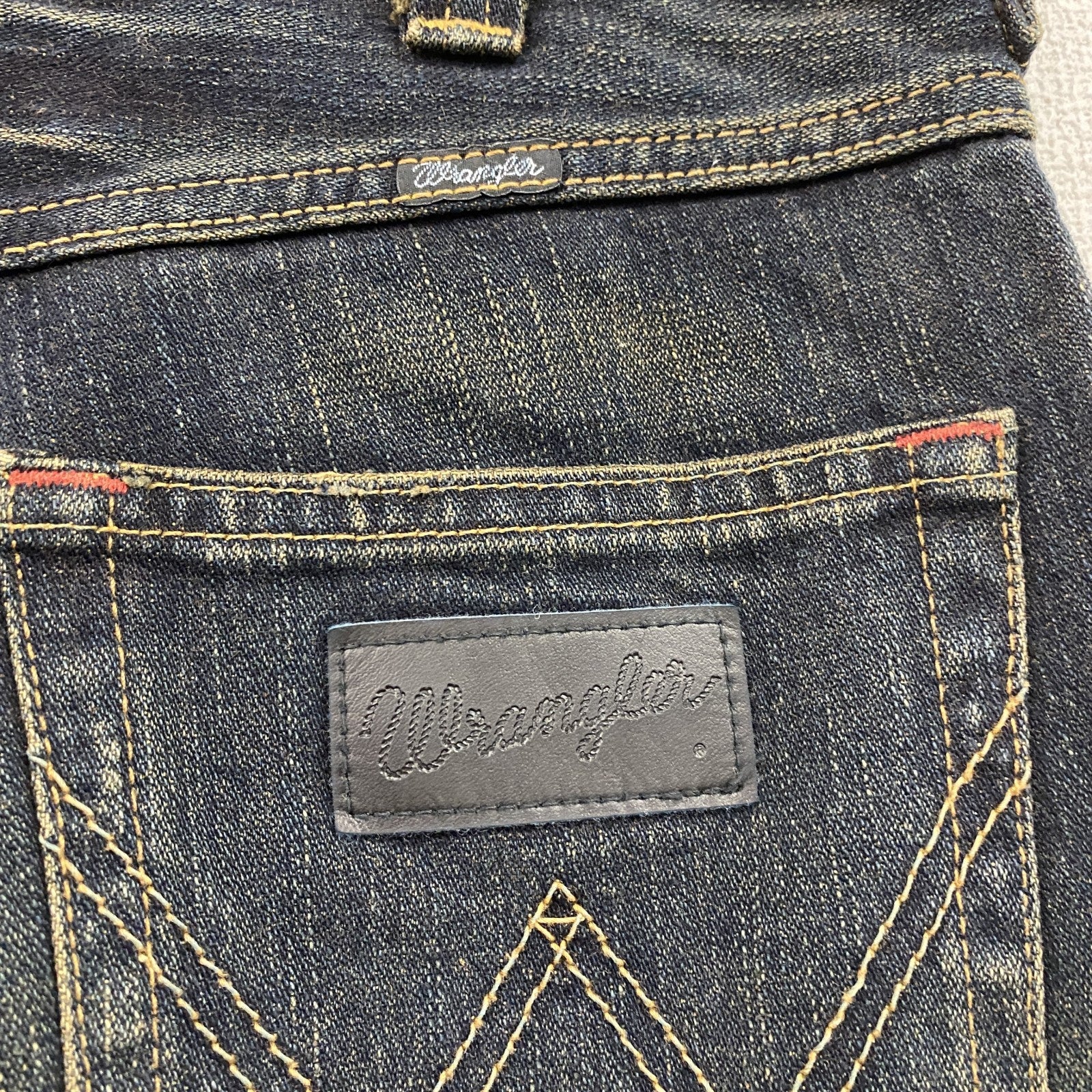 Wrangler　ラングラー　デニムパンツジーンズ　ジップフライ　インディゴ　W28サイズ