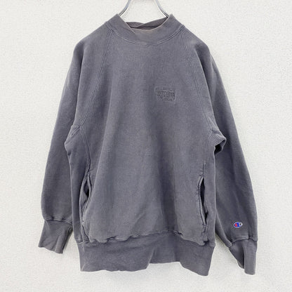 90s　Champion　チャンピオン　リバースウィーブ　スウェット/トレーナー　刺繍タグ　ダークグレー　Lサイズ