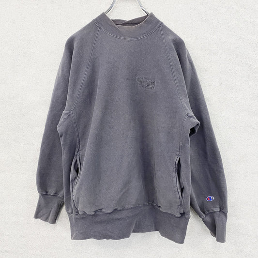 90s　Champion　チャンピオン　リバースウィーブ　スウェット/トレーナー　刺繍タグ　ダークグレー　Lサイズ