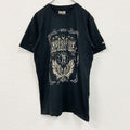 IXS　イクシス　半袖プリントTシャツ　ドクロ　スカル　黒　ブラック　Mサイズ