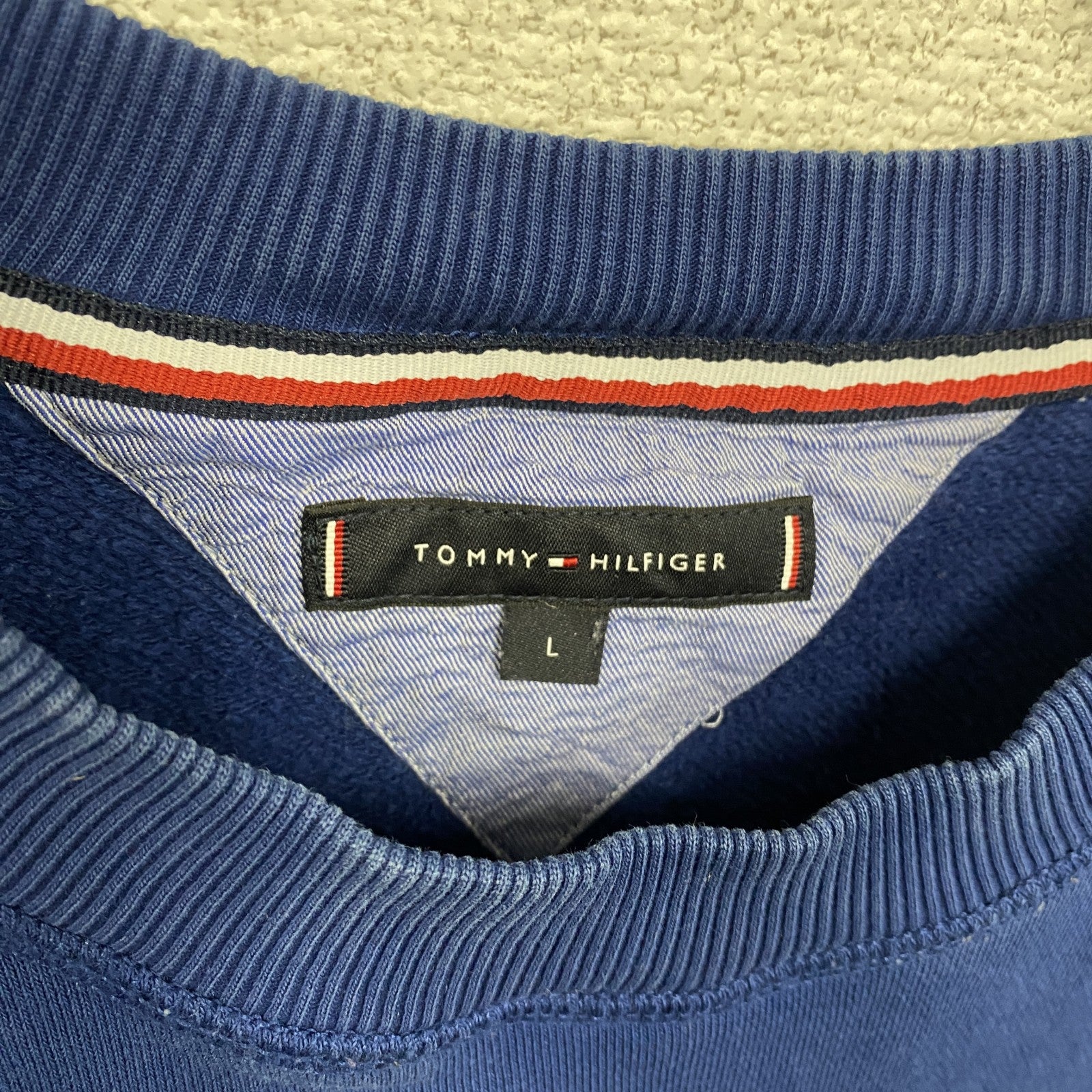 TOMMY HILFIGER　トミーヒルフィガー　スウェット/トレーナー　紺　ネイビー　Lサイズ