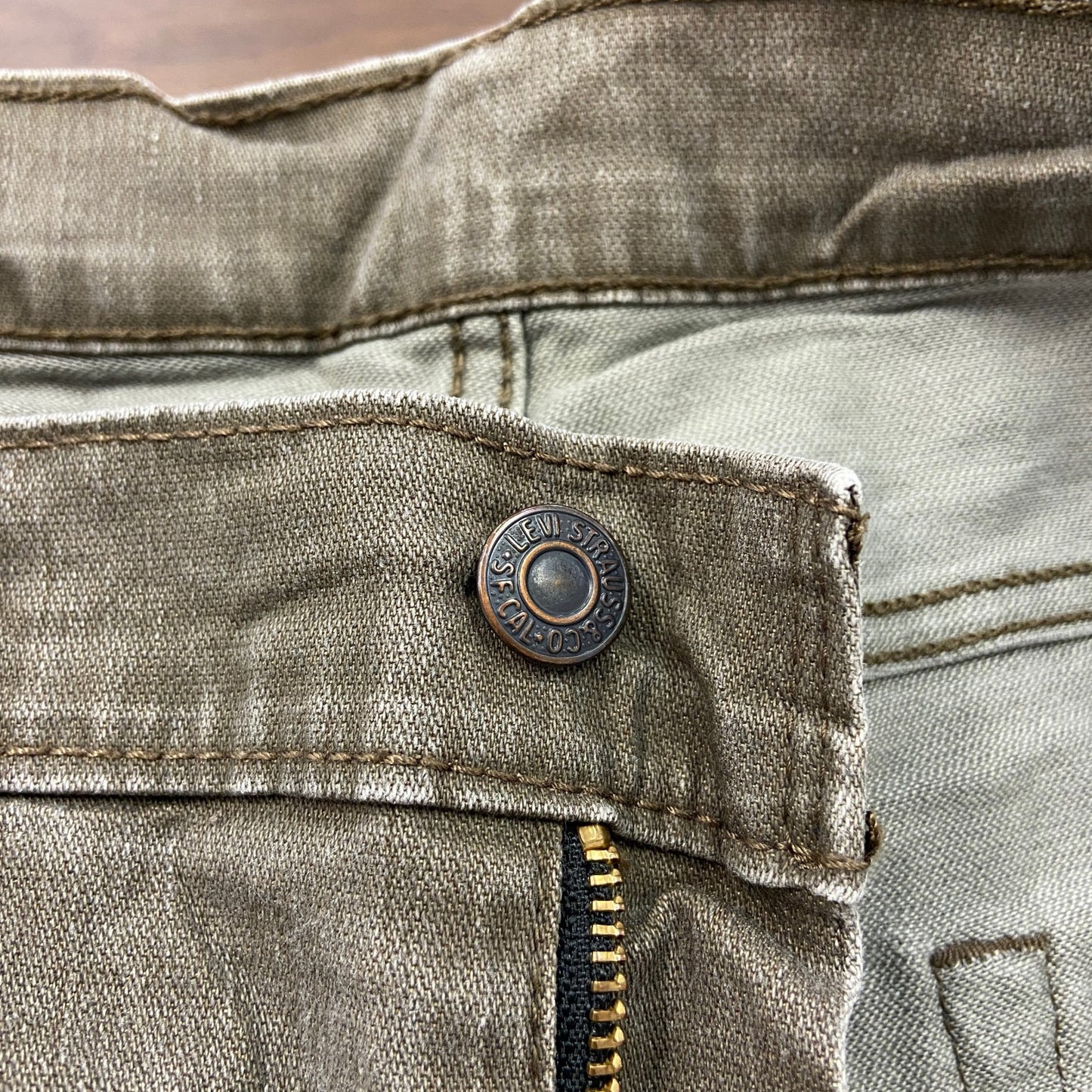 Levi’ｓ　リーバイス　511　デニムパンツ/ジーンズ　ジップフライ　茶色　ブラウン　W36サイズ