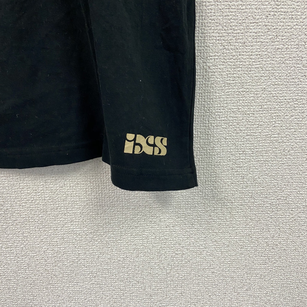 IXS　イクシス　半袖プリントTシャツ　ドクロ　スカル　黒　ブラック　Mサイズ