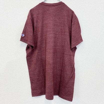 古着　used　champion　チャンピオン　半袖プリントTシャツ　アリゾナステート・サンデビルズ　ワインレッド　赤　XLサイズ