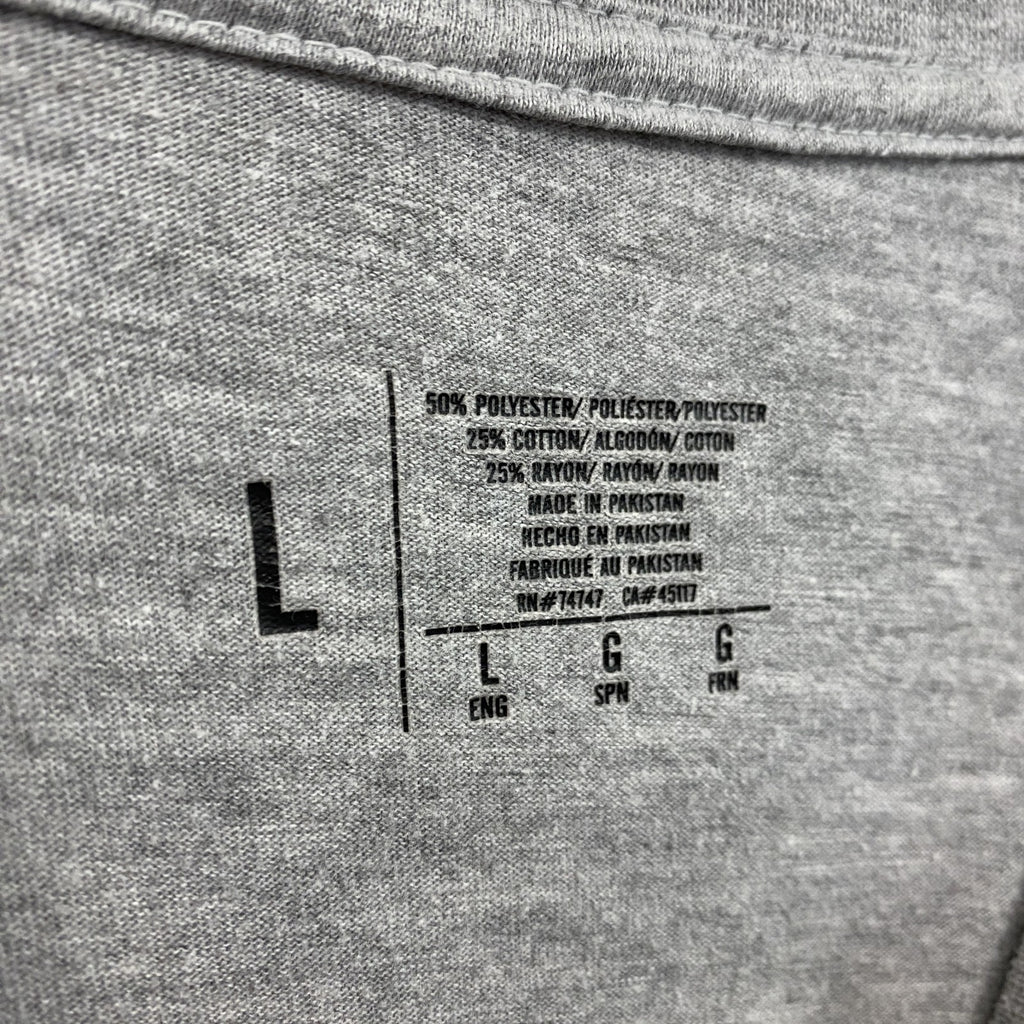 Bass Pro Shops　半袖プリントTシャツ　企業T　灰色　グレー　Lサイズ