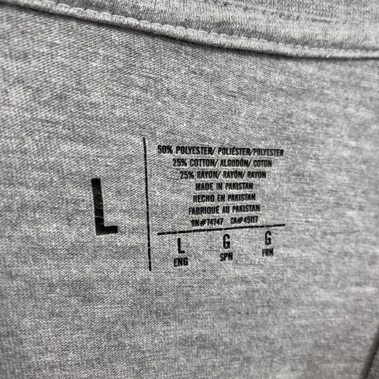 Bass Pro Shops　半袖プリントTシャツ　企業T　灰色　グレー　Lサイズ