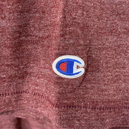 古着　used　champion　チャンピオン　半袖プリントTシャツ　アリゾナステート・サンデビルズ　ワインレッド　赤　XLサイズ