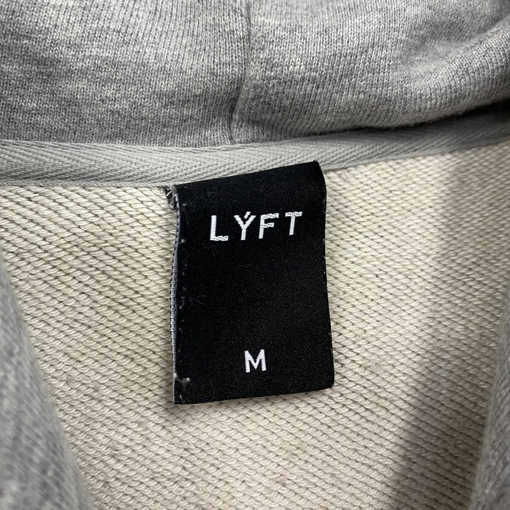 LYFT　リフト　スウェットパーカー/フーディー　灰色　グレー　　Mサイズ