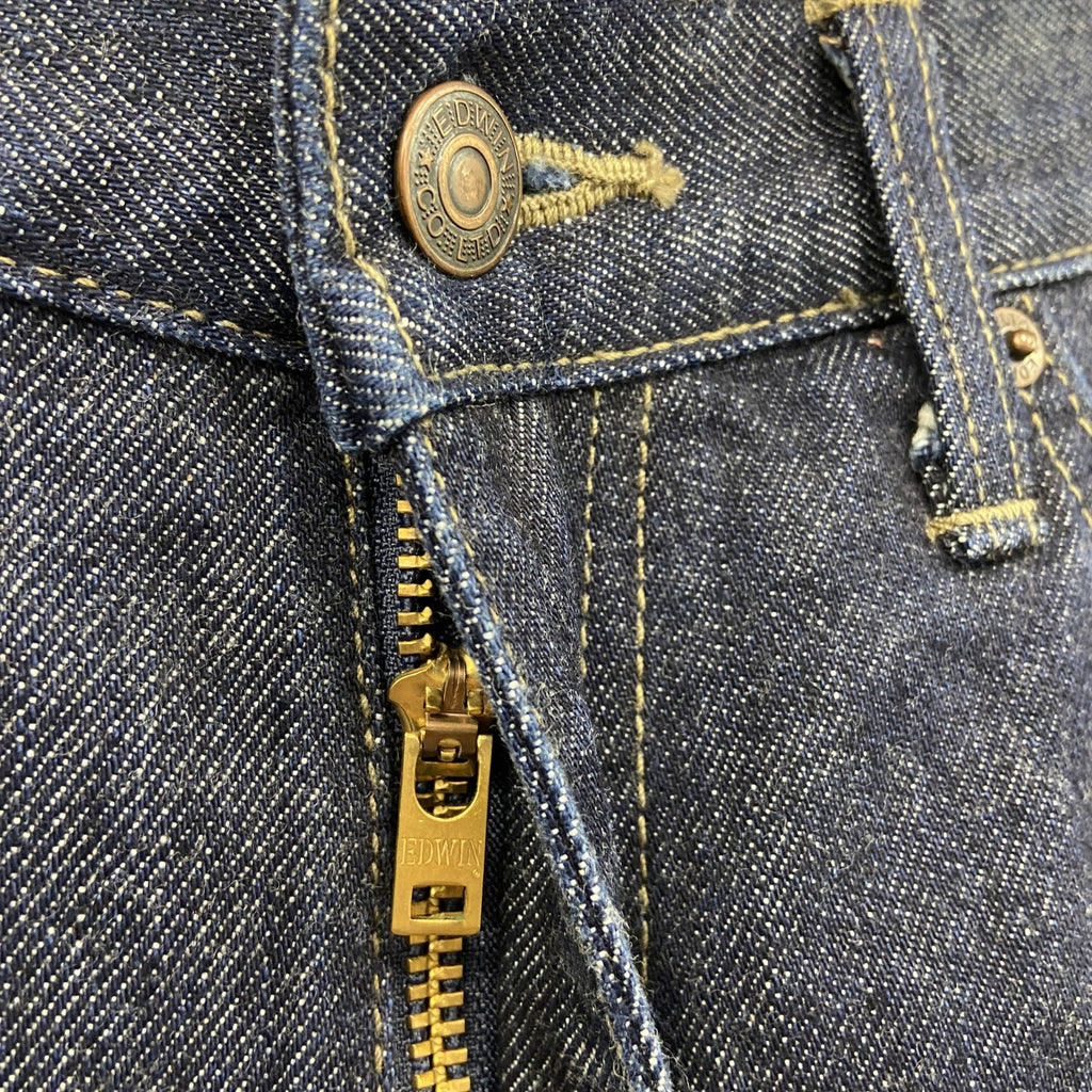 EDWIN　エドウィン　404　デニムパンツ/ジーンズ　ジップフライ　インディゴ　W32サイズ