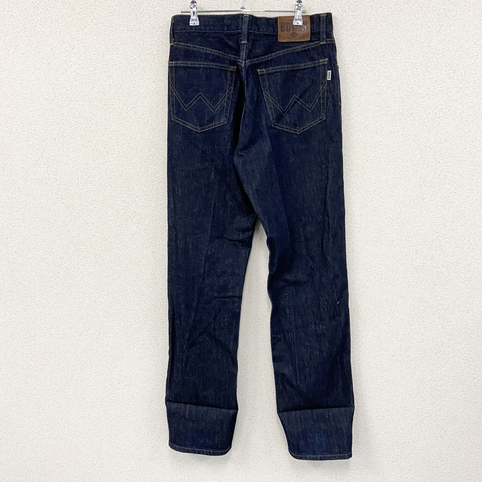 EDWIN　エドウィン　404　デニムパンツ/ジーンズ　ジップフライ　インディゴ　W32サイズ