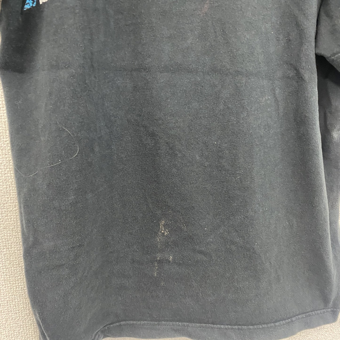 RUSTY　ラスティ　半袖プリントTシャツ　サーフィン　サーファー　デカロゴ　両面プリント　黒　ブラック　Lサイズ