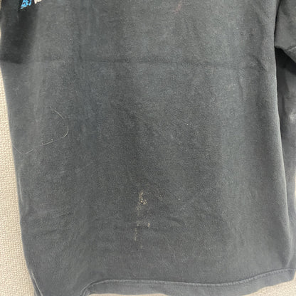 RUSTY　ラスティ　半袖プリントTシャツ　サーフィン　サーファー　デカロゴ　両面プリント　黒　ブラック　Lサイズ