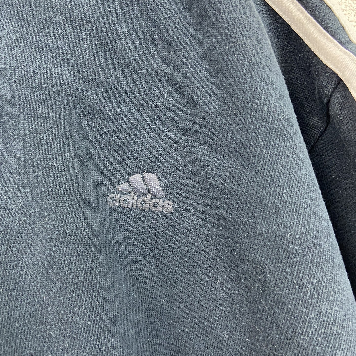 adidas　アディダス　フルジップスウェットジャケット/トレーナー　紺　ネイビー　Lサイズ