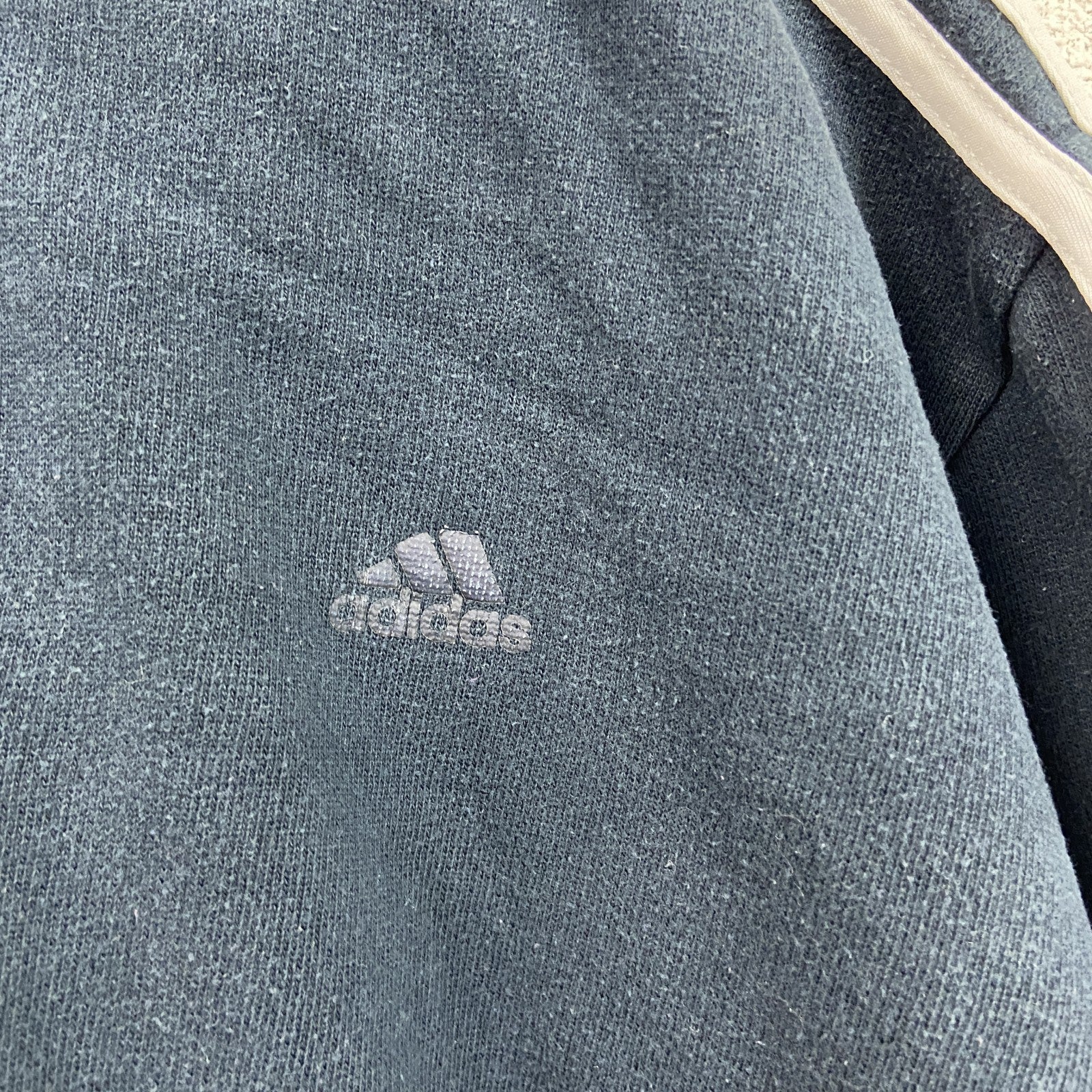 adidas　アディダス　フルジップスウェットジャケット/トレーナー　紺　ネイビー　Lサイズ