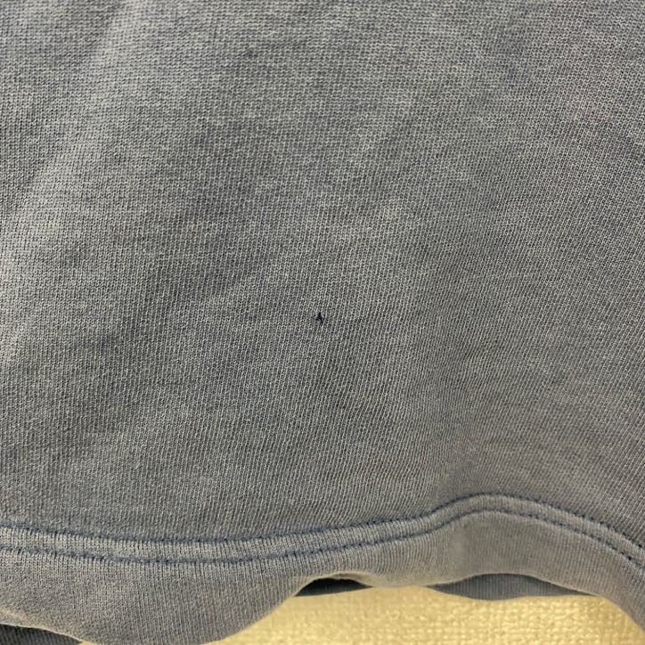 90s　NIKE　ナイキ　スウェット/トレーナー　ヴィンテージ　前V　ワッペン　紺　ネイビー　L(14-16)サイズ