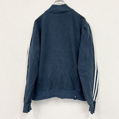 adidas　アディダス　フルジップスウェットジャケット/トレーナー　紺　ネイビー　Lサイズ
