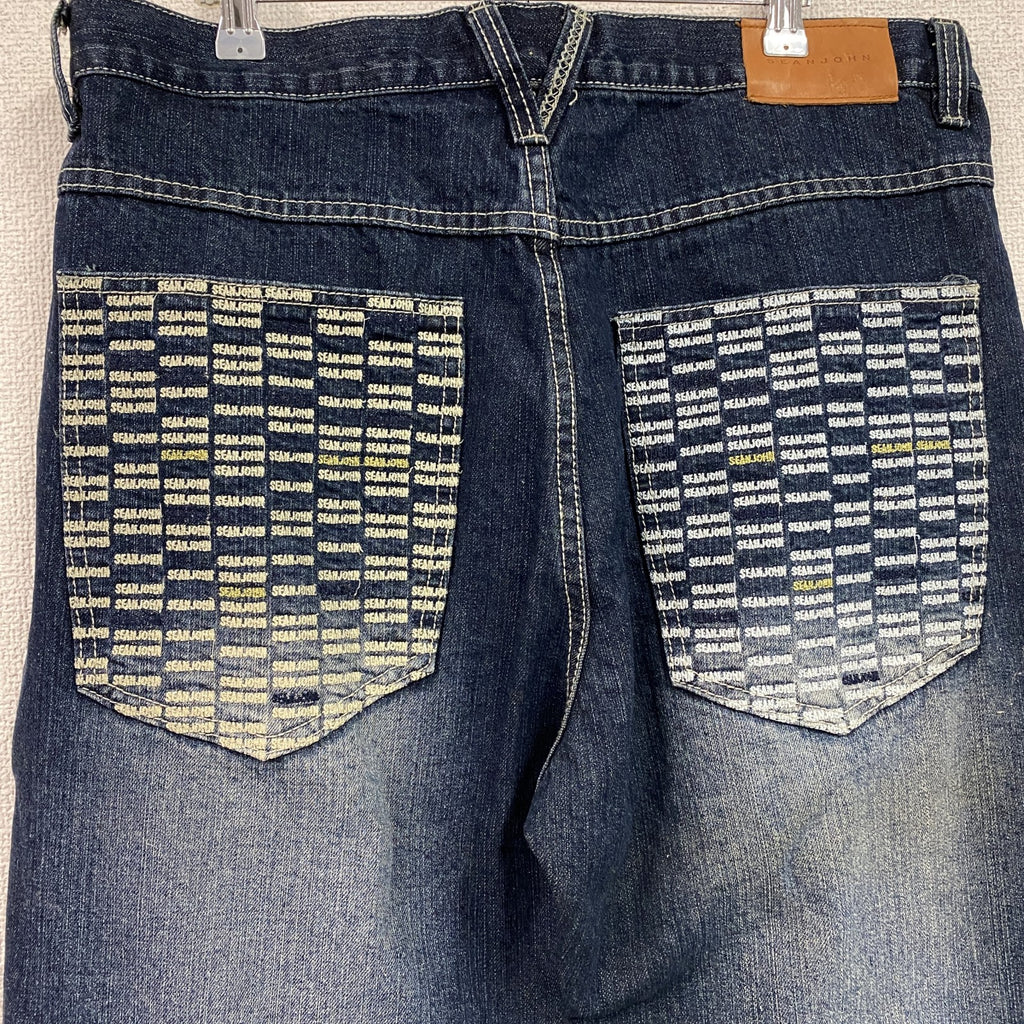 SEAN JOHN　シーンジョン　デニムパンツジーンズ　ジップフライ　インディゴ　W36サイズ