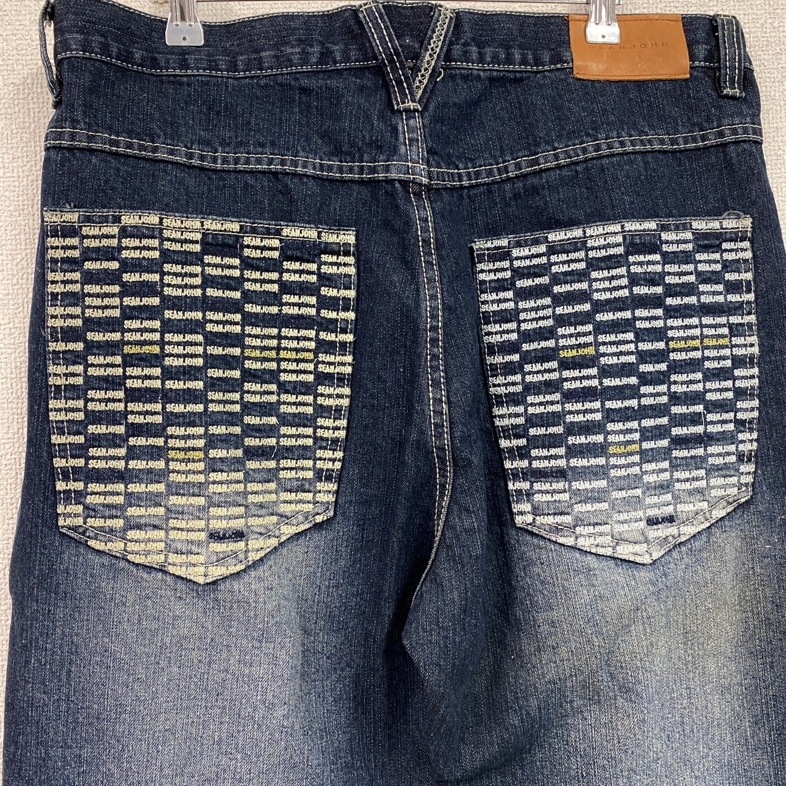 SEAN JOHN　シーンジョン　デニムパンツジーンズ　ジップフライ　インディゴ　W36サイズ