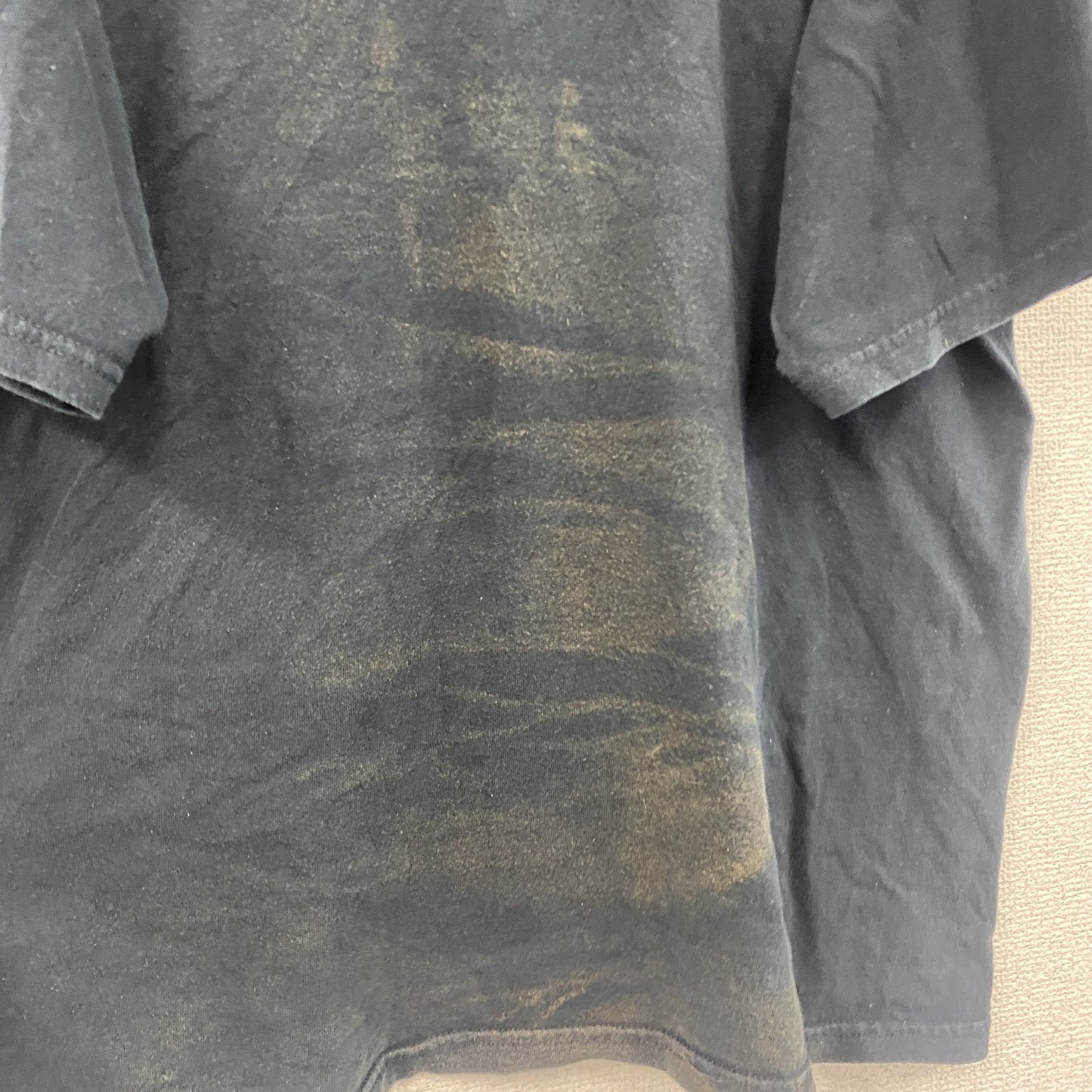 GILDAN　ギルダン　半袖プリントTシャツ　ハート　ゼブラ柄　黒　ブラック　XLサイズ