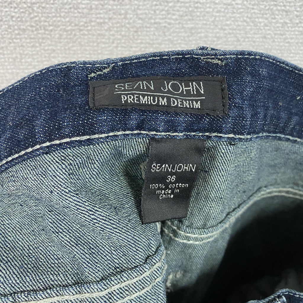 SEAN JOHN　シーンジョン　デニムパンツジーンズ　ジップフライ　インディゴ　W36サイズ