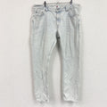 TOMMY HILFIGER　トミーヒルフィガー　デニムパンツジーンズ　ジップフライ　インディゴ　W36‐32サイズ　