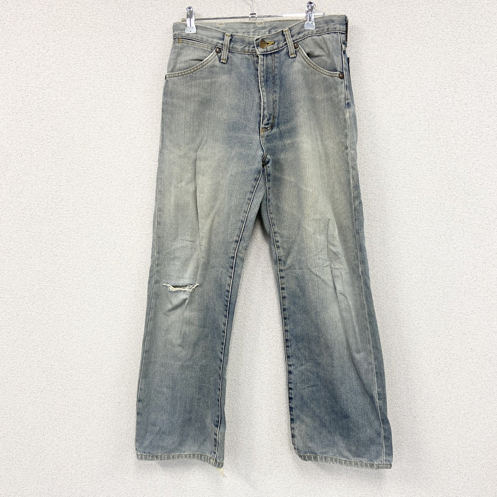 Wrangler　ラングラー　デニムパンツ/ジーンズ　ジップフライ　縦落ち　フェード　インディゴ　31サイズ