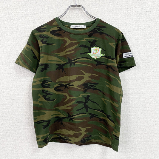 BRAVO LAVEL　半袖Tシャツ　迷彩　カモフラ　カーキ　Sサイズ　