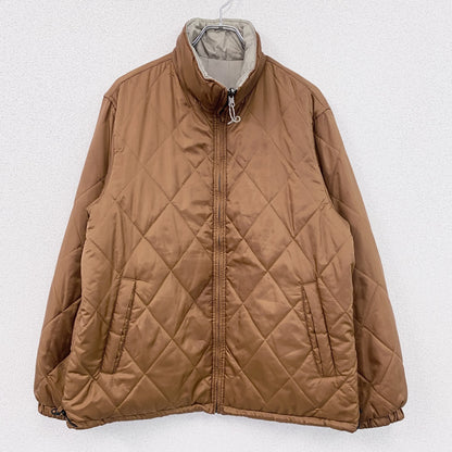 UNIQLO　ユニクロ　Air Tech Jacket　キルティングジャケット　リバーシブル　ブラウン　グレー　XLサイズ