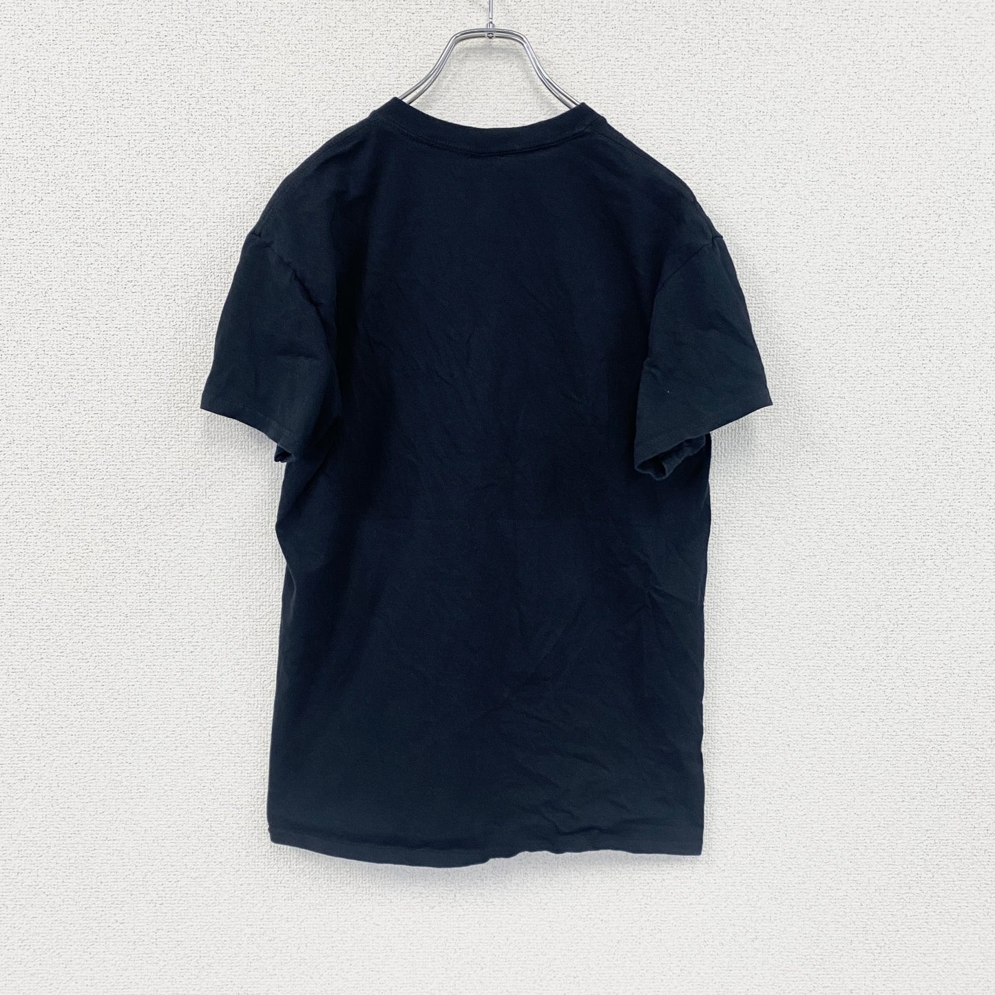 GILDAN　ギルダン　半袖プリントTシャツ　ジャック・オー・ランタン　パンプキン　ハロウィン　黒　ブラック　Mサイズ