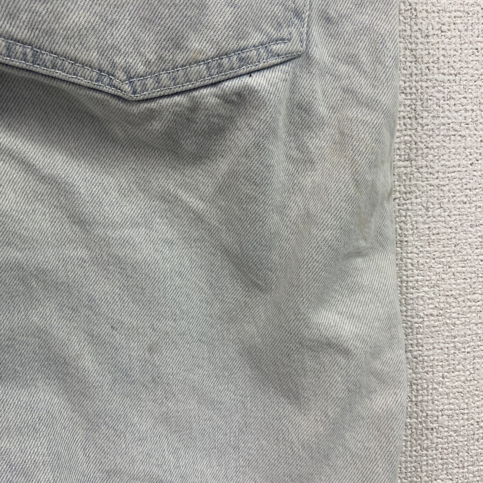 TOMMY HILFIGER　トミーヒルフィガー　デニムパンツジーンズ　ジップフライ　インディゴ　W36‐32サイズ　