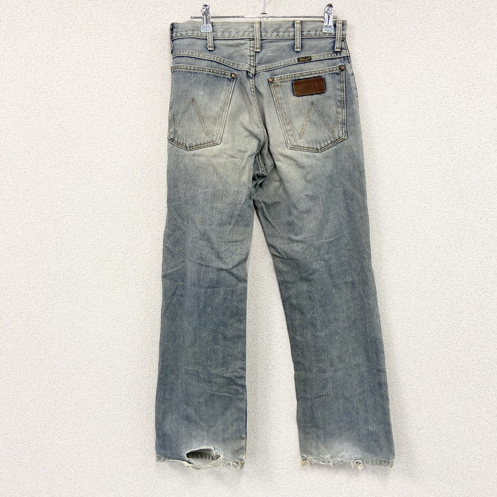 Wrangler　ラングラー　デニムパンツ/ジーンズ　ジップフライ　縦落ち　フェード　インディゴ　31サイズ